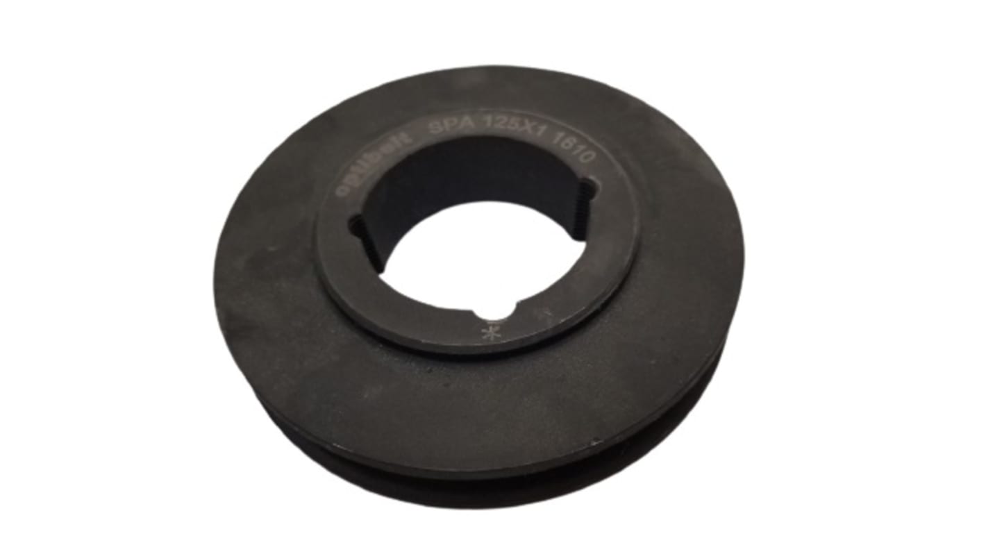 OPTIBELT Pulley, Cast Iron 13mm Belt Width x