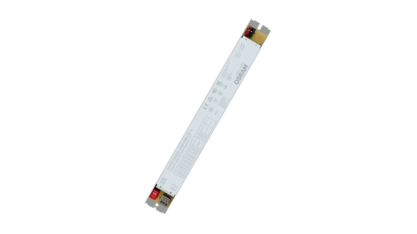 Osram LED Driver, 23-54V Output, 75.2W Output, 1300 / 1400 / 1500 / 1600mA Output, Constant Current