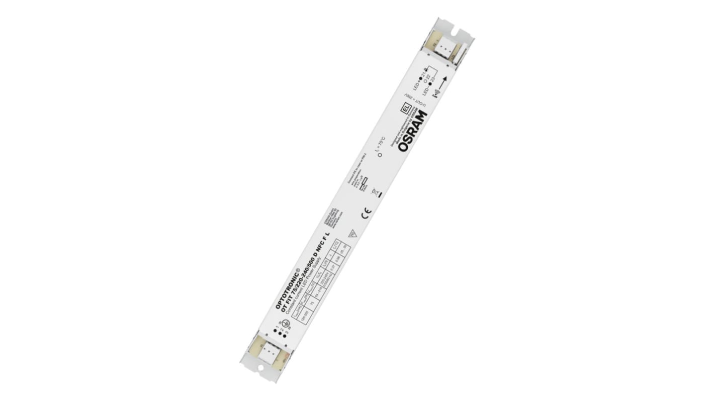 Driver de LED Osram,sortie 54-216V 125-500mA, 75W