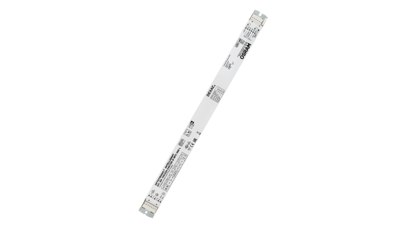 Driver LED corriente constante Osram, IN: 220-240 V, OUT: 64-300V, 200-700mA, 100W, regulable