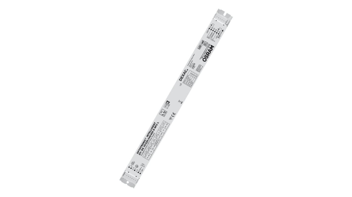 Driver LED corriente constante Osram, IN: 220-240 V, OUT: 54-240V, 75-400mA, 38W, regulable