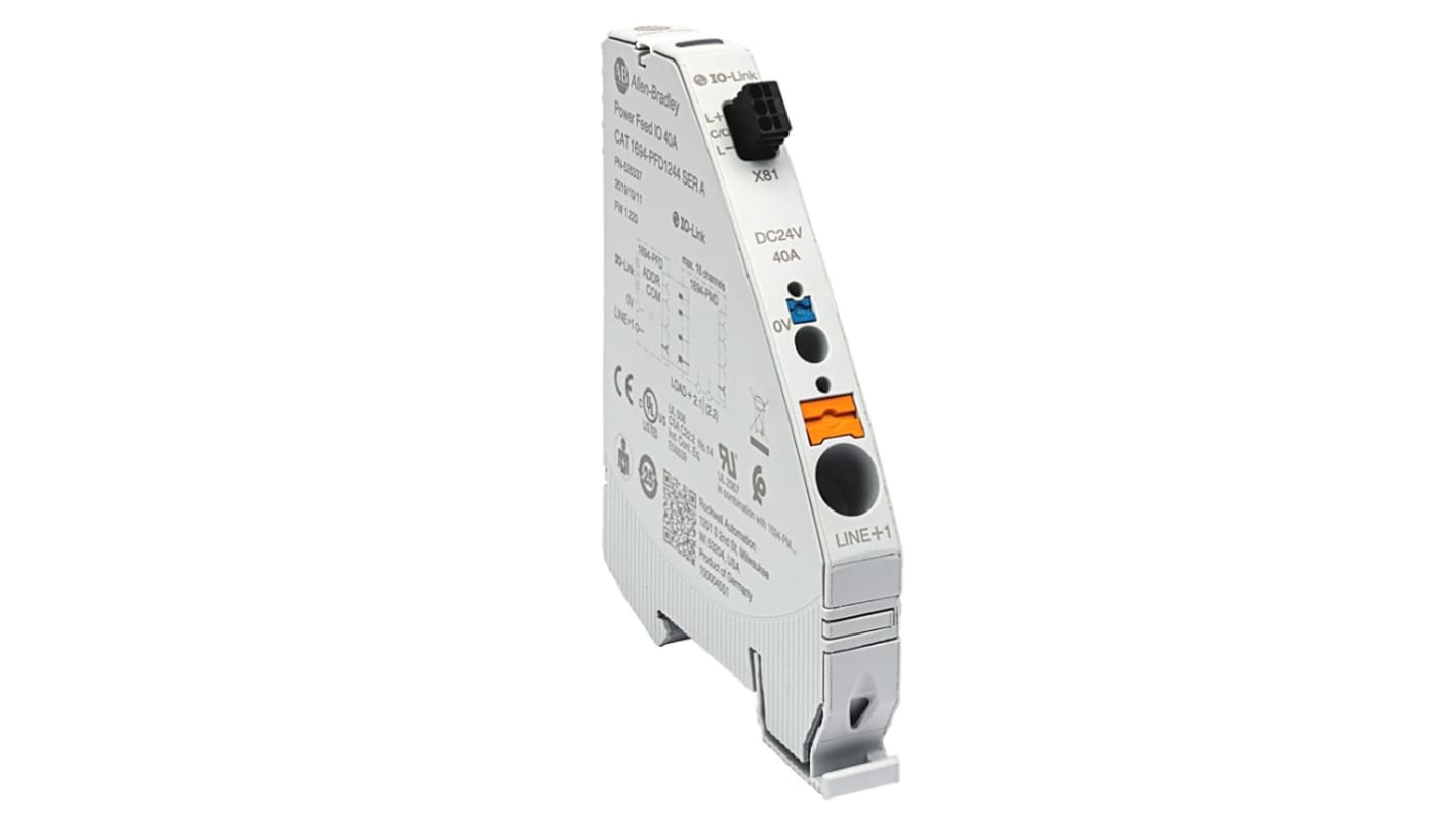 Allen Bradley Bulletin 1694 Electronic Circuit Protection (ECP) Electronic Circuit breaker 4A 1694-PFD, 1 channels