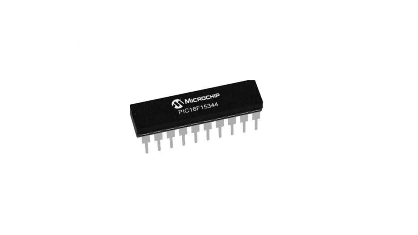 Microcontrolador Microchip PIC16F15344-I/P, núcleo PIC, DIP de 20 pines