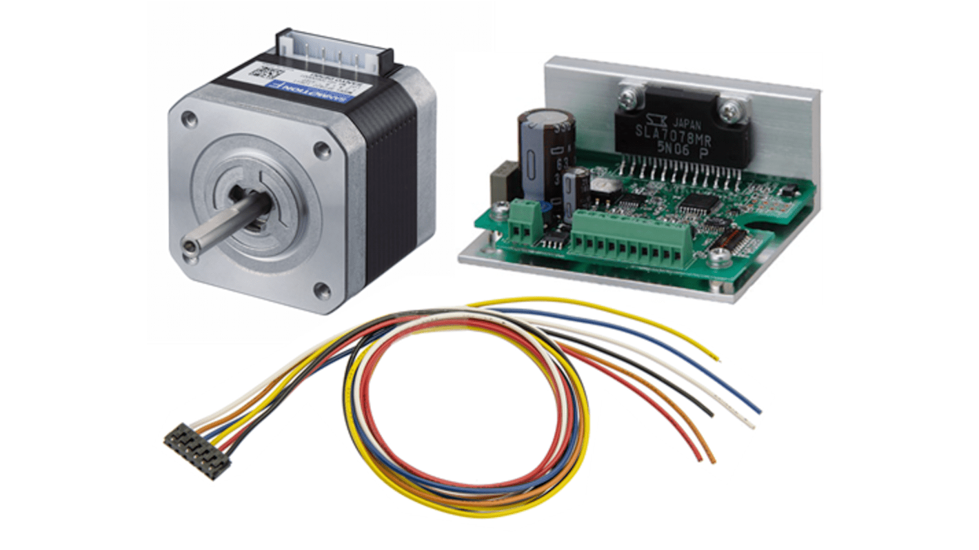 Sanyo Denki Single Shaft Stepper Motor, 0.29Nm Torque, 24 V, 1.8°