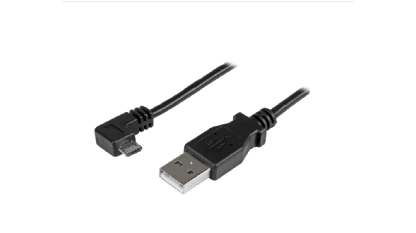 RS PRO USB 2.0 Cable, Male USB A to Male Micro USB B Cable, 2m RS