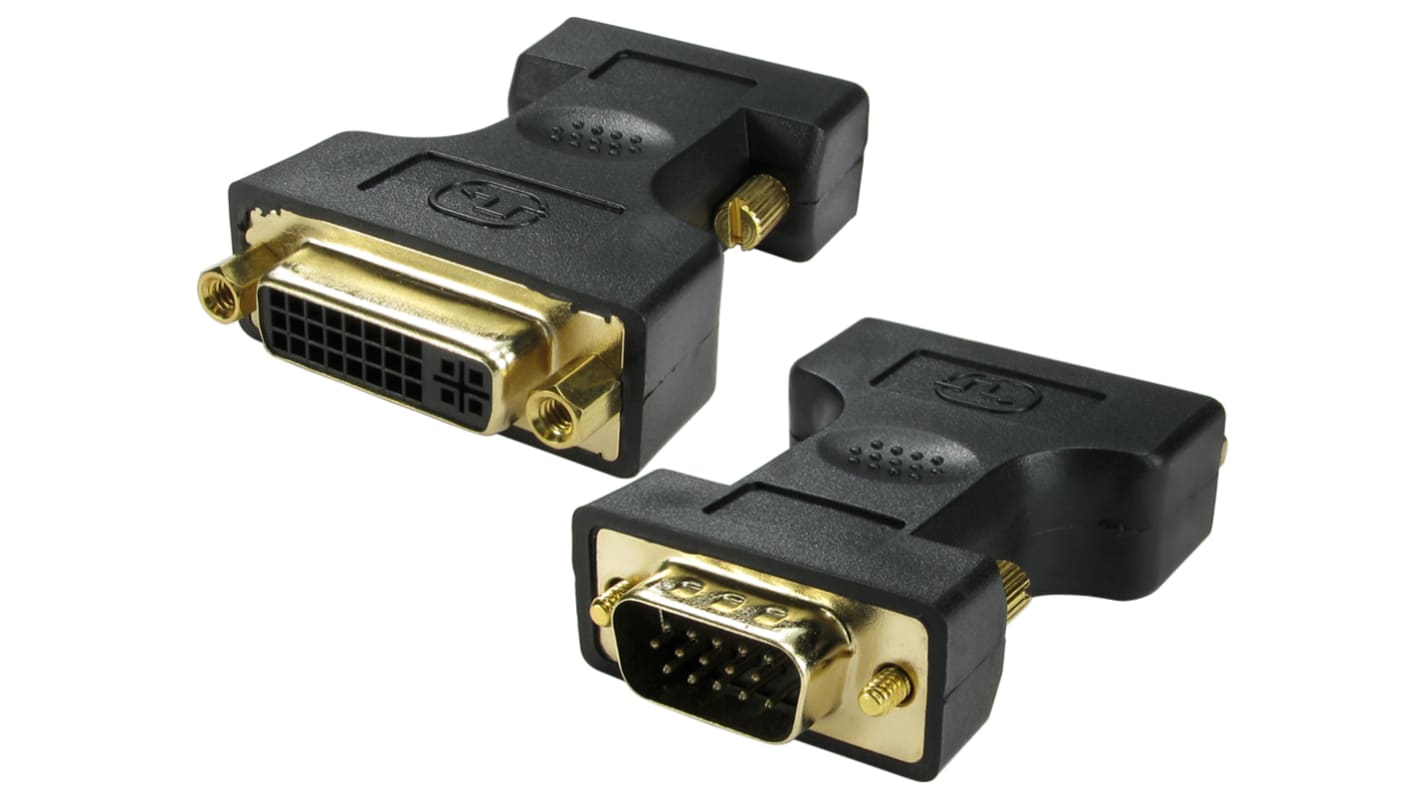 RS PRO Monitoradapter Adapter Male VGA - Female DVI