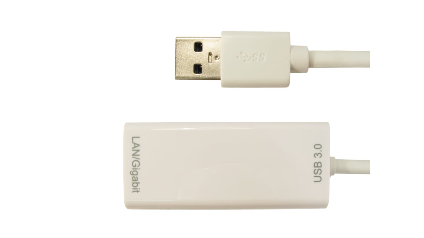 Adaptador Ethernet RS PRO, , 1 puerto puertos USB