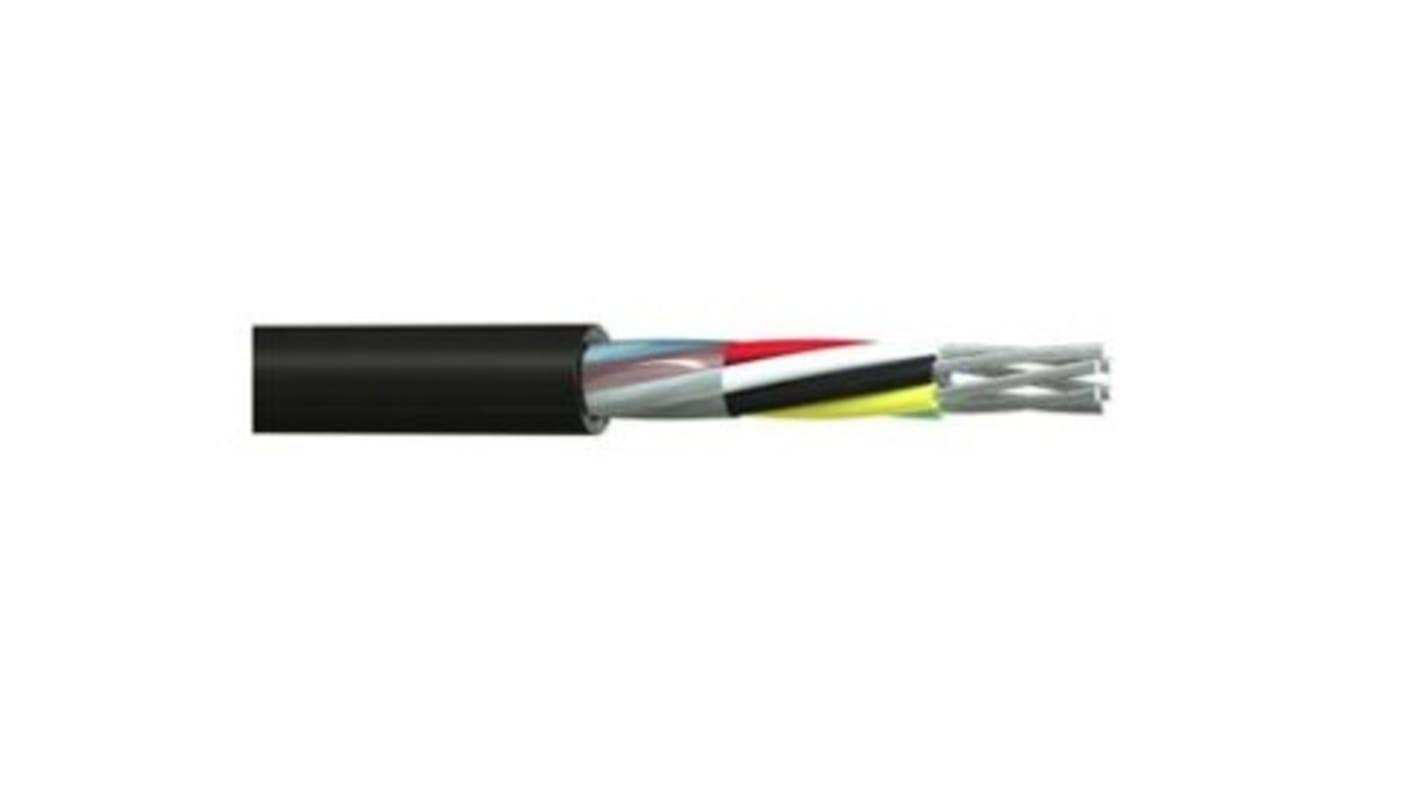 Cable multiconductor RS PRO de 20 núcleos, 0,22 mm², long. 100m, funda de PVC