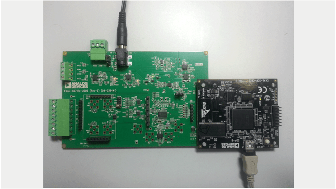 Analog Devices EVAL-AD7177-2SDZ, ADC, til brug med AD7177-2