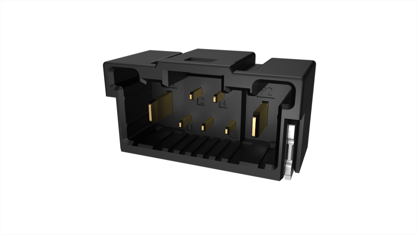 File di contatti PCB Amphenol Communications Solutions, 5 vie, 2 file, passo 1.0mm