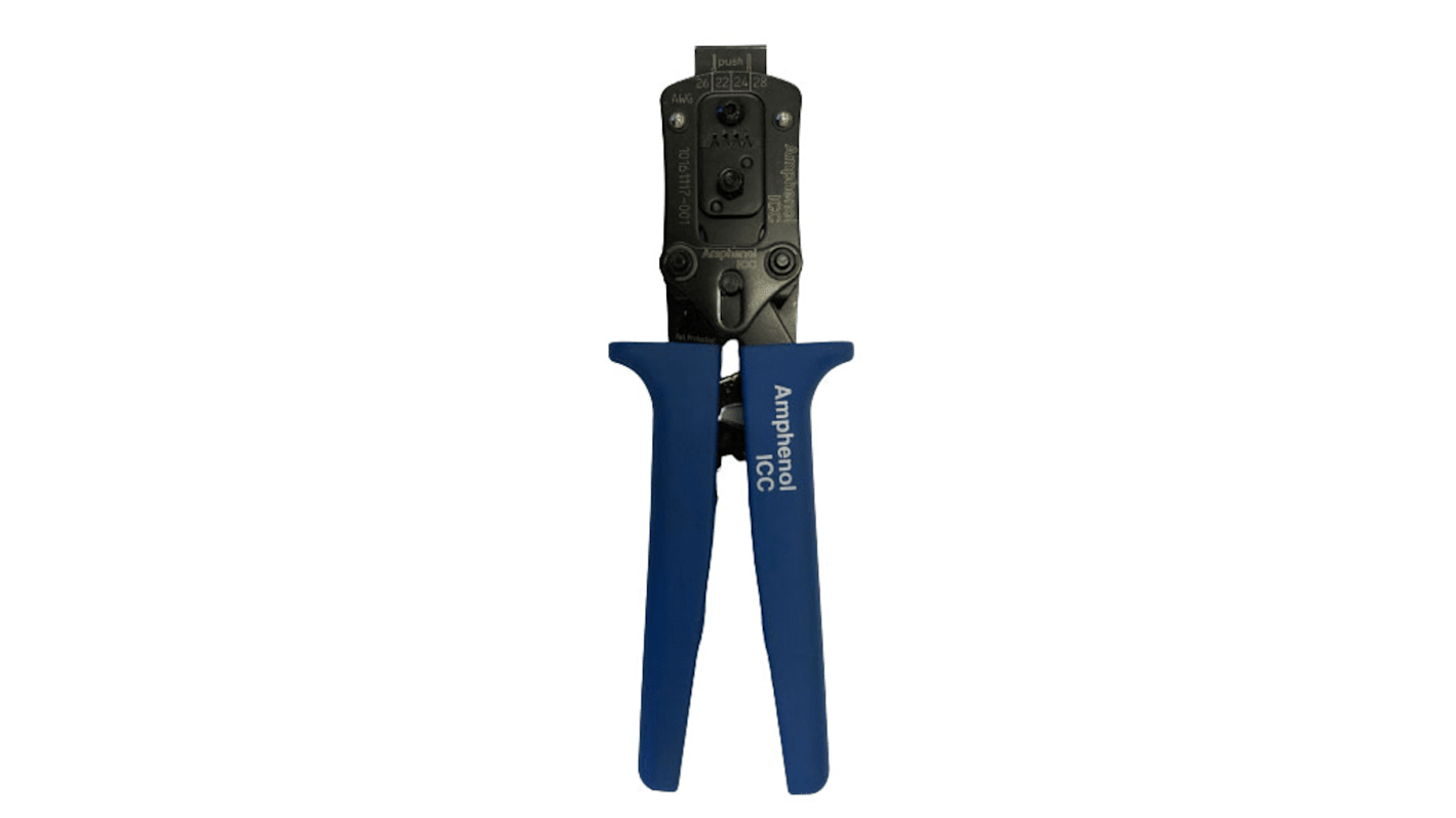 Amphenol Communications Solutions Minitek MicroSpace Hand Crimp Tool for Minitek MicroSpace Connector Contacts