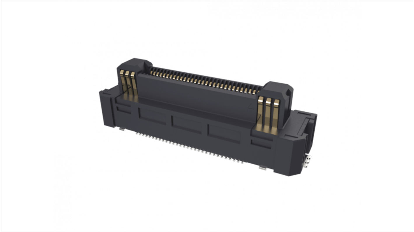 File di contatti PCB Amphenol Communications Solutions, 60 vie, 2 file, passo 0.5mm