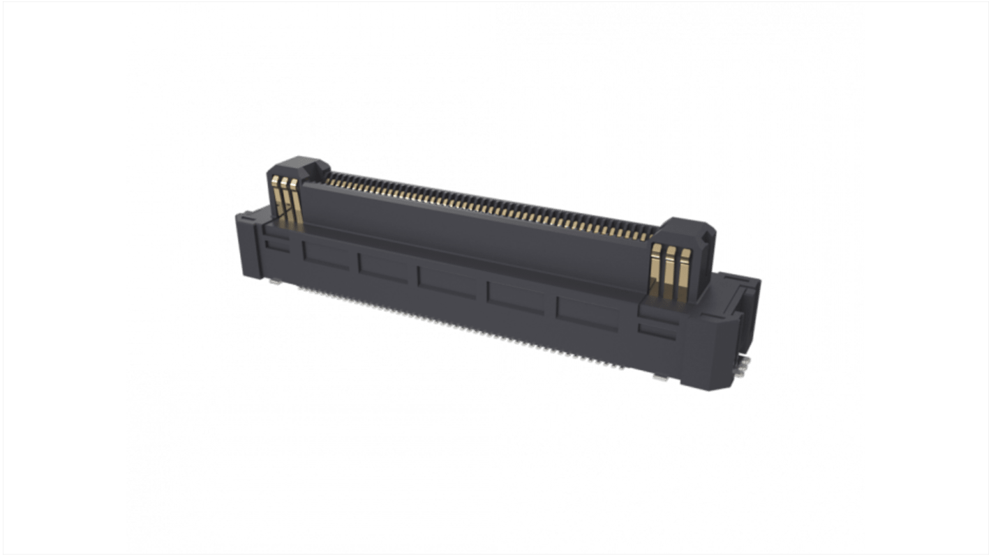 Amphenol Communications Solutions B322 Leiterplatten-Stiftleiste, 100-polig / 2-reihig, Raster 0.5mm, Ummantelt