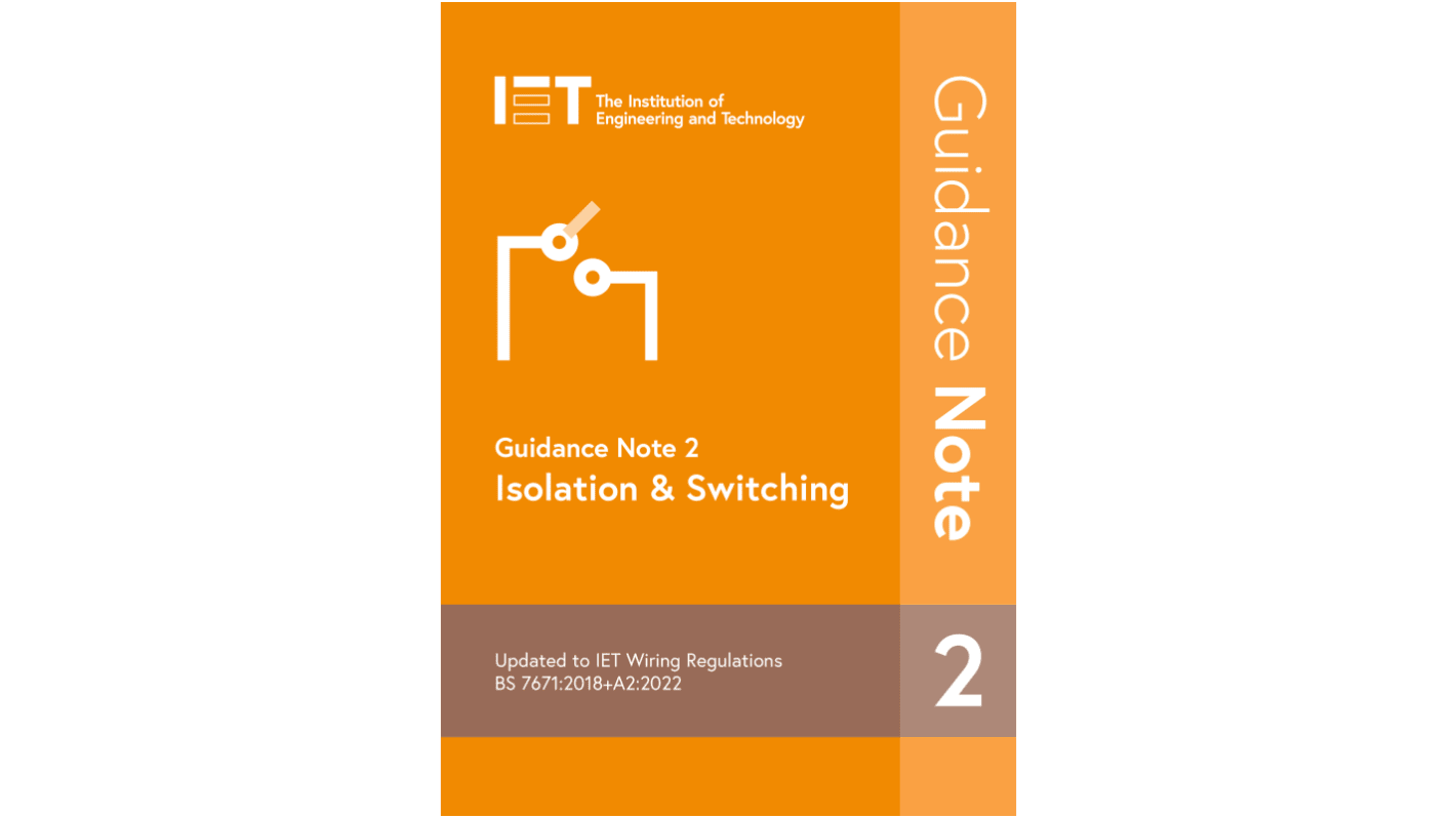 Guidance Note 2: Isolation & Switching, 9th edition