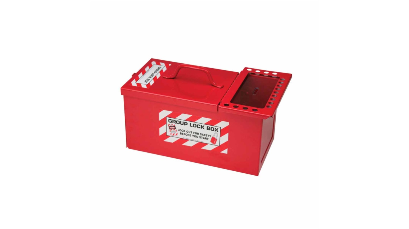 Brady 17-Lock Steel Group Lock Box