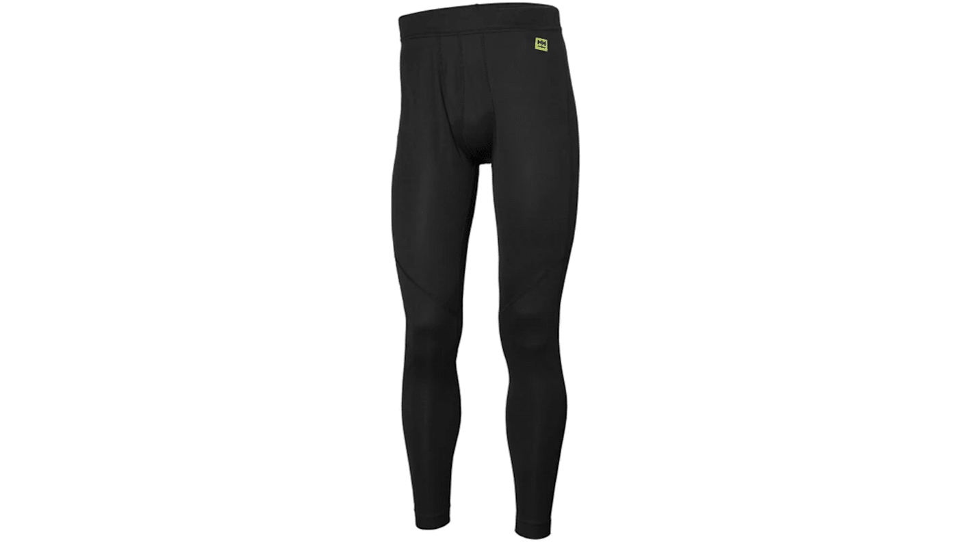 Helly Hansen Black Polypropylene Thermal Long Johns, XXL