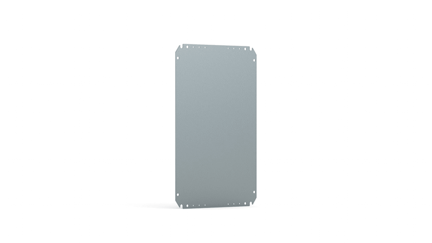 nVent HOFFMAN AMP Series Mild Steel Mounting Plate, 2mm H, 350mm W, 370mm L