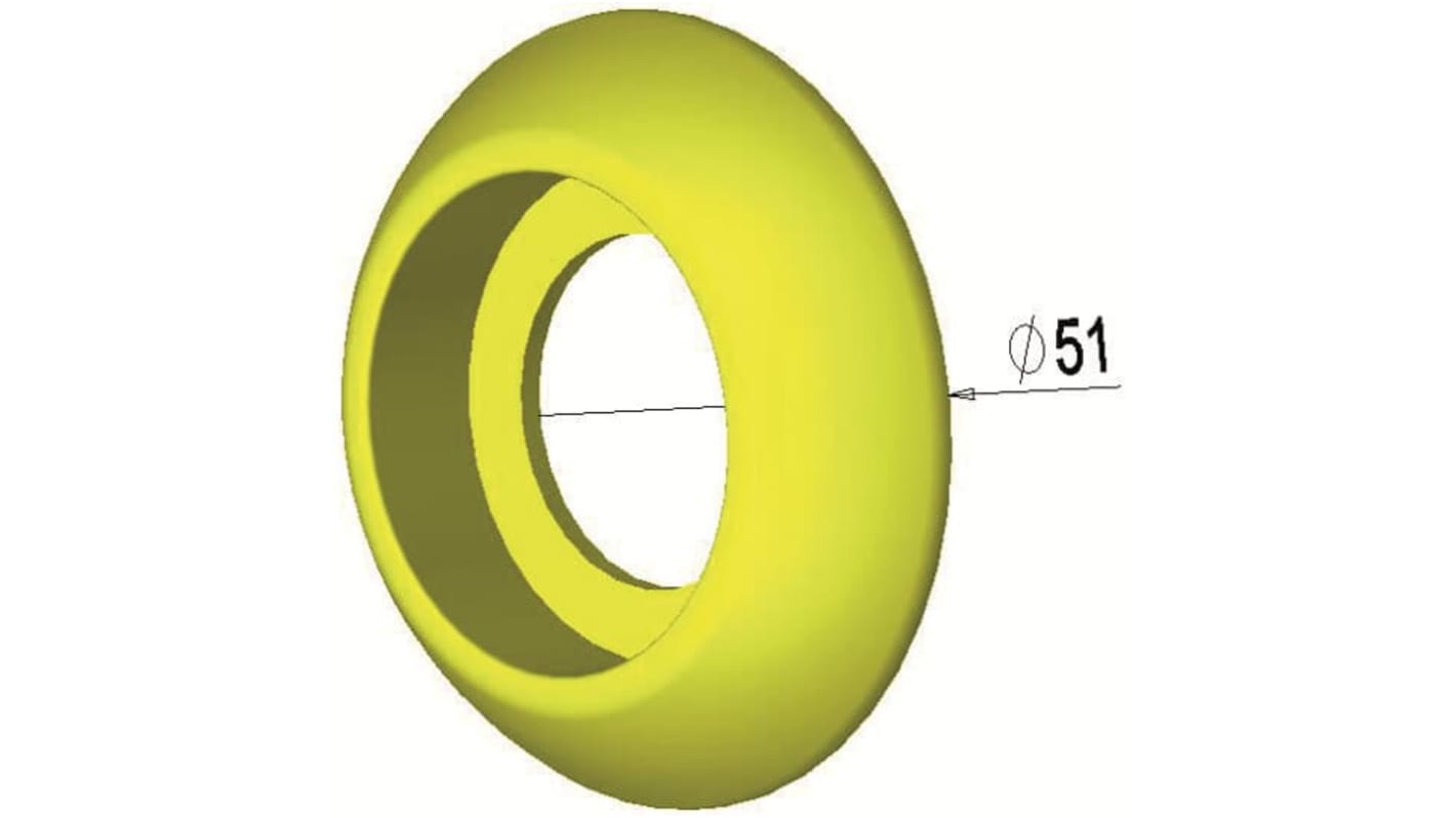 ABB Push Button Bezel for Use with INCA