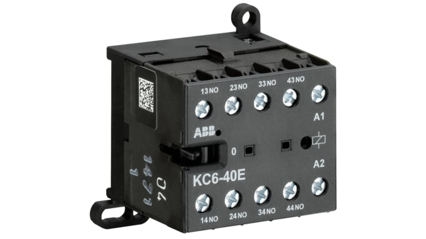 ABB Contactor Relay, 4 A, 4NO