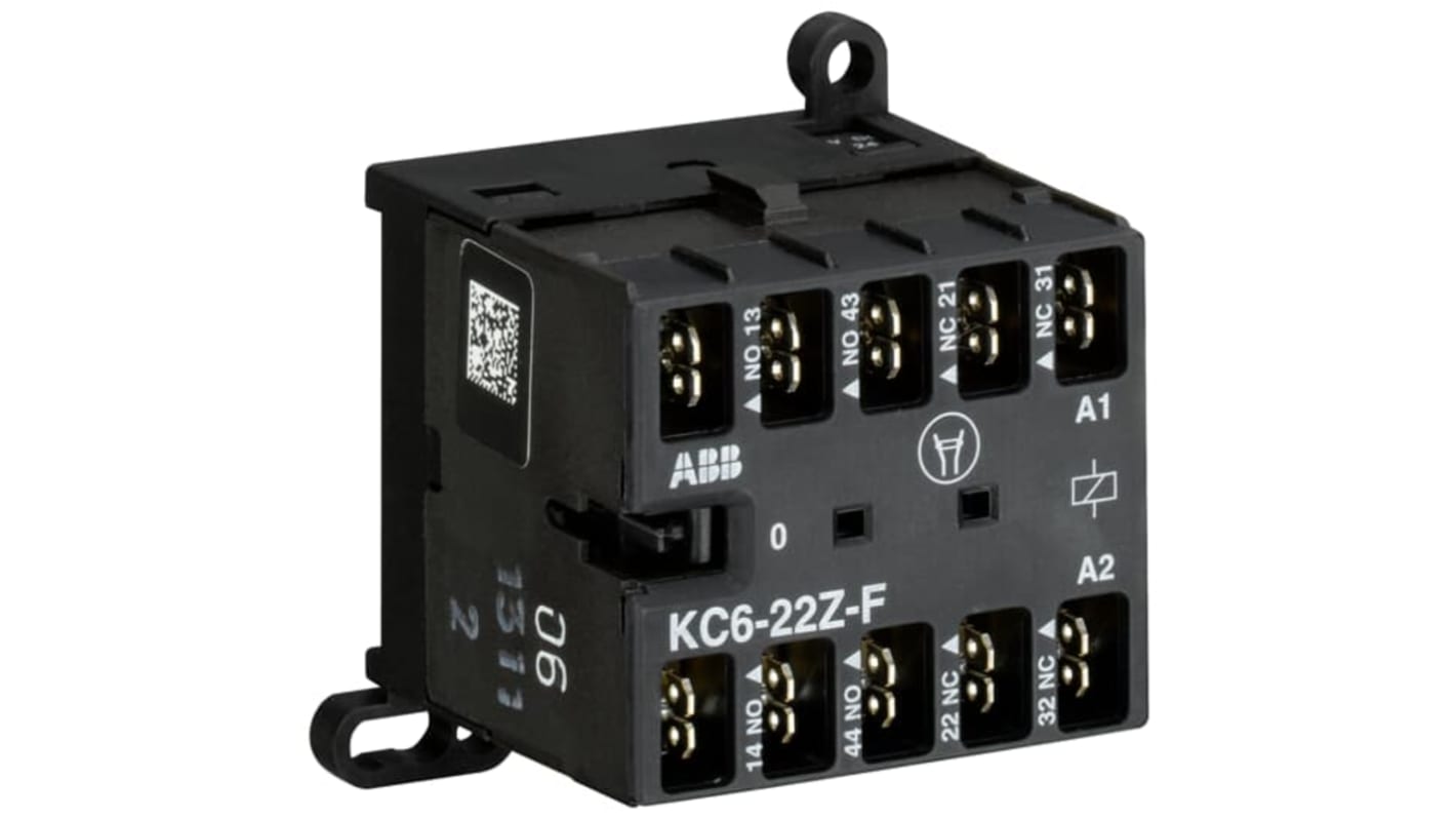 ABB Contactor Relay, 4 A, 2NC/2NO