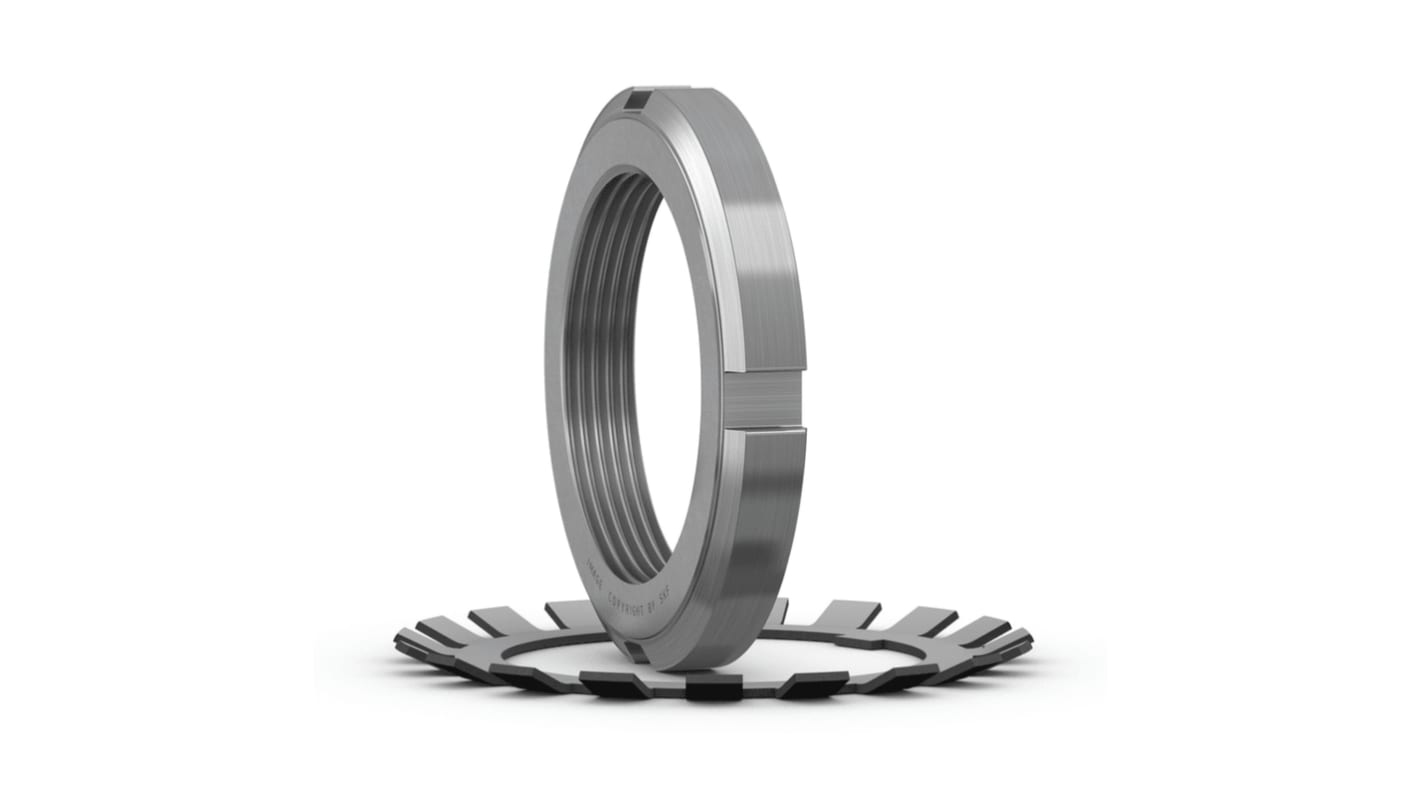 SKF Lock Nut 13.5x18x4mm For Use With Bearing, KM 0 RS