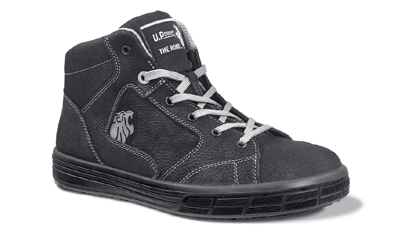 SN1001408 UPower SN10014 Black Aluminium Toe Capped Unisex Safety