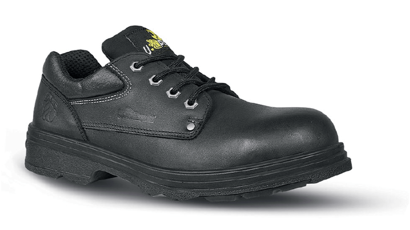 UM2001310 UPower UM20013 Unisex Black Composite Toe Capped Safety Shoes, UK 10, EU 44 RS