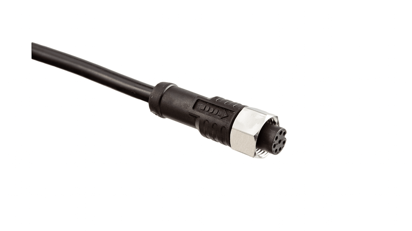 M12 A CODE OVERMOLDING CABLE STAINLESS S