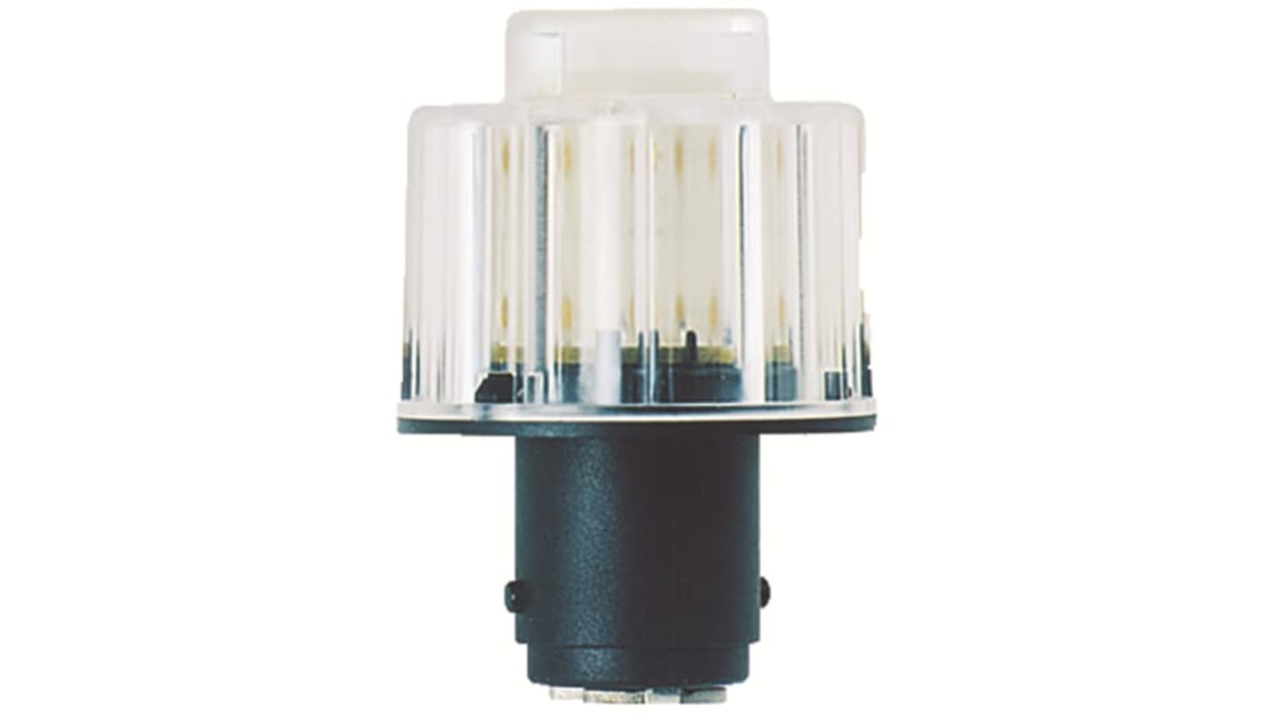 Bombilla LED ABB, KA4, 24 V, 1,8 W, casquillo Ba9s, Amarillo