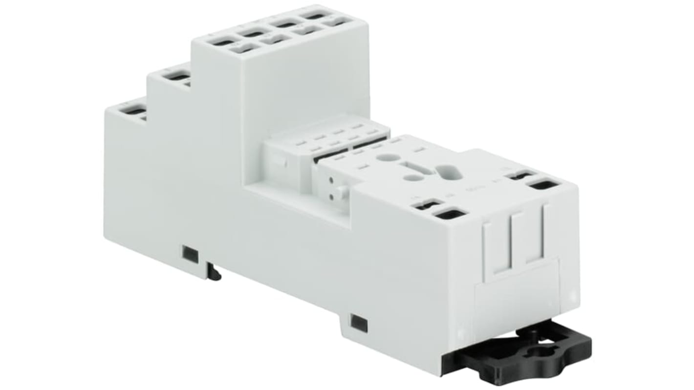 ABB CR Relay Socket for use with CR-M, DIN Rail, 24V dc