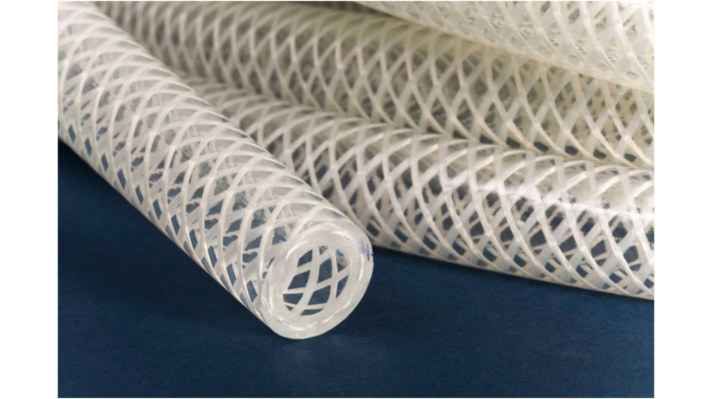 Tubo Saint Gobain de TPU Transparente, long. 30m, Ø int. 1/4plg, para Industrial