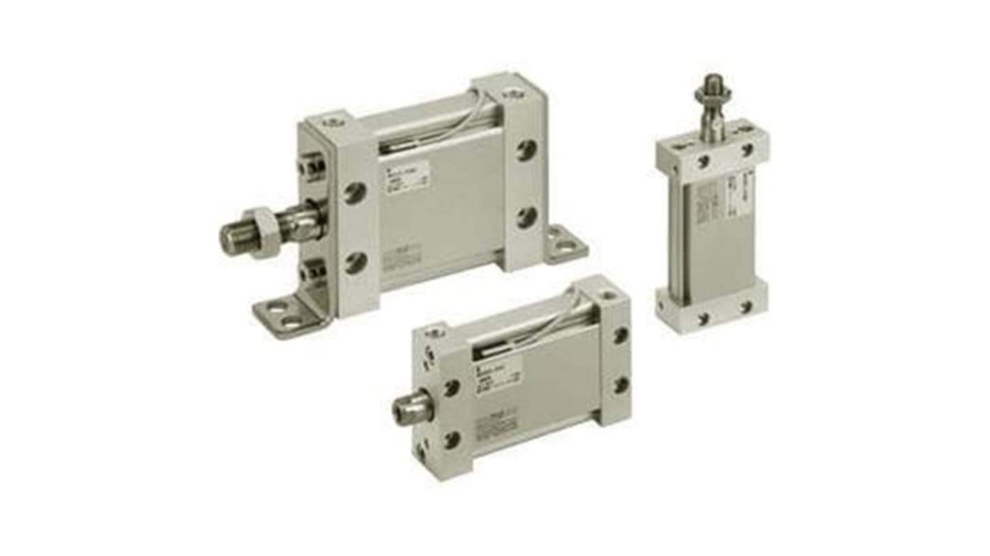 SMC Pneumatic Cylinder - 32mm Bore, 50mm Stroke, MDU Series, Double Acting