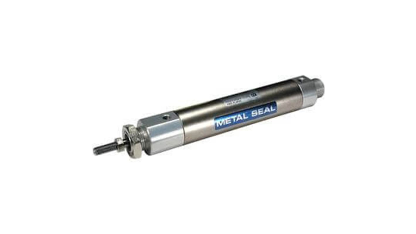 SMC Pneumatic Cylinder - 16mm Bore, 45mm Stroke, MQM Series, Double Acting