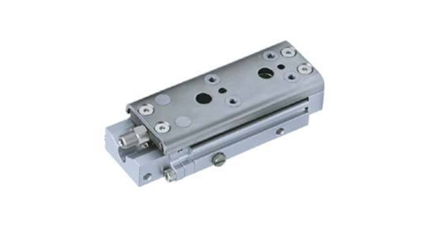 SMC Pneumatic Guided Cylinder - 16mm Bore, 75mm Stroke, MXQ Series, Double Acting