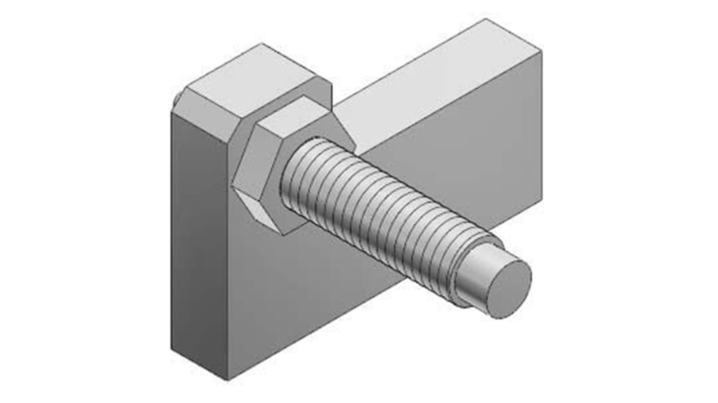 SMC Pneumatic Guided Cylinder - 15mm Stroke, MXS Series, Double Acting