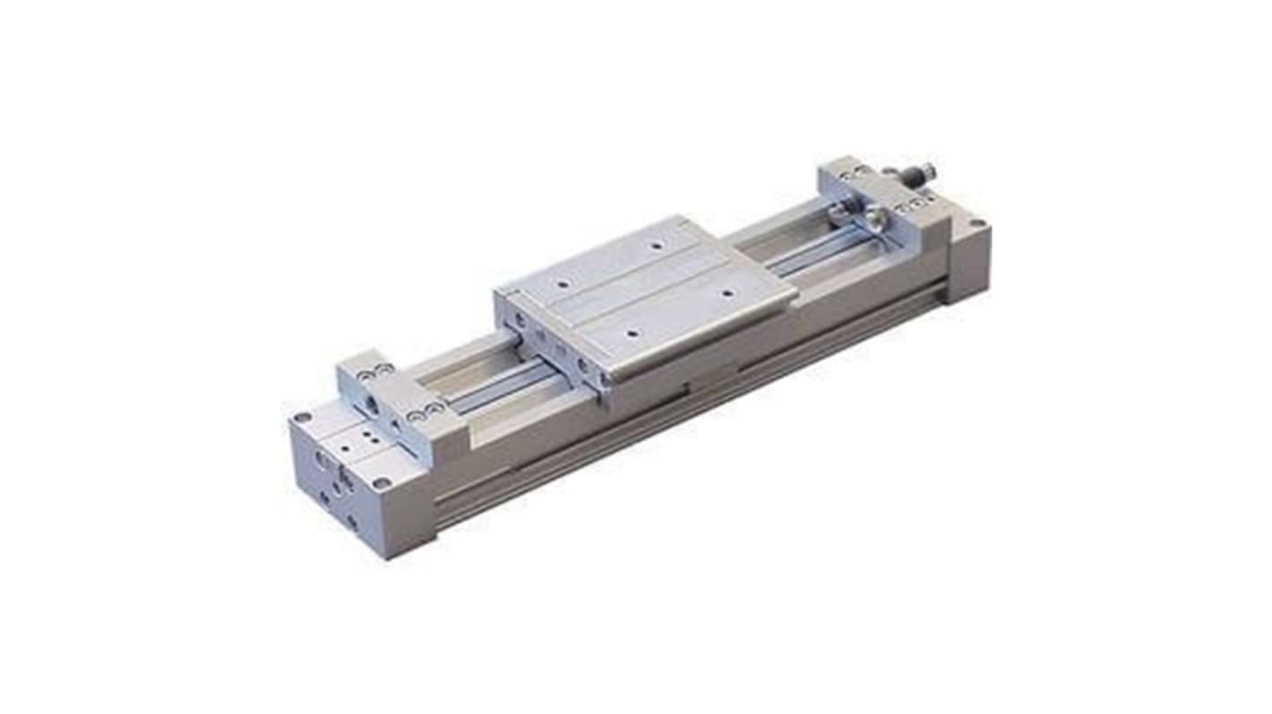 SMC Double Acting Rodless Pneumatic Cylinder 300mm Stroke, 16mm Bore