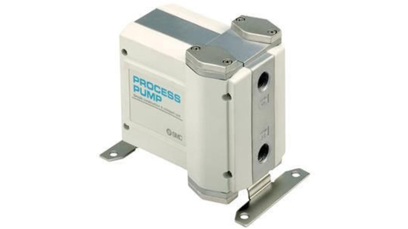 SMC Diaphragm Automatically Operated Operated Positive Displacement Pump, 300L/min, 7 bar