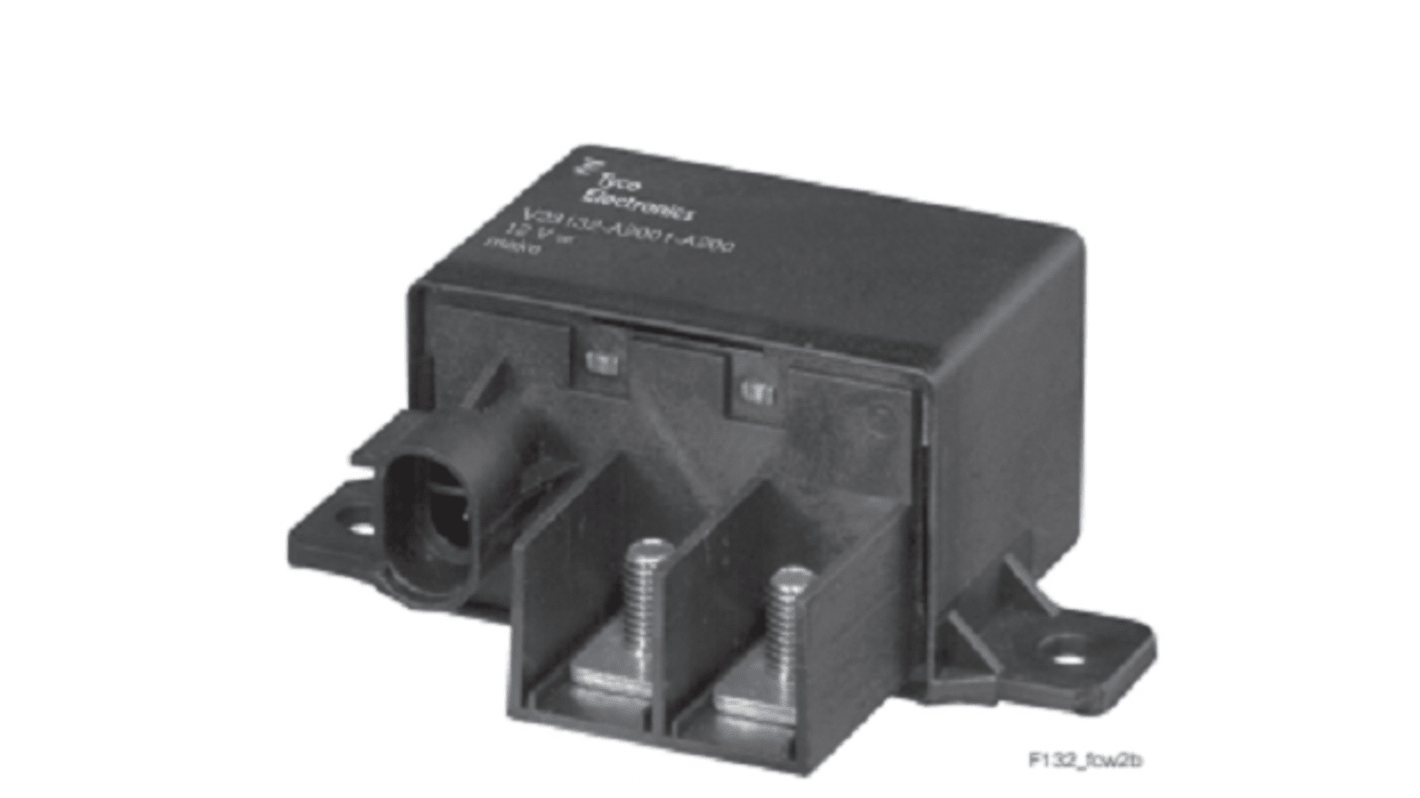 TE Connectivity Automotive Relay, 12V dc Coil Voltage, SPST