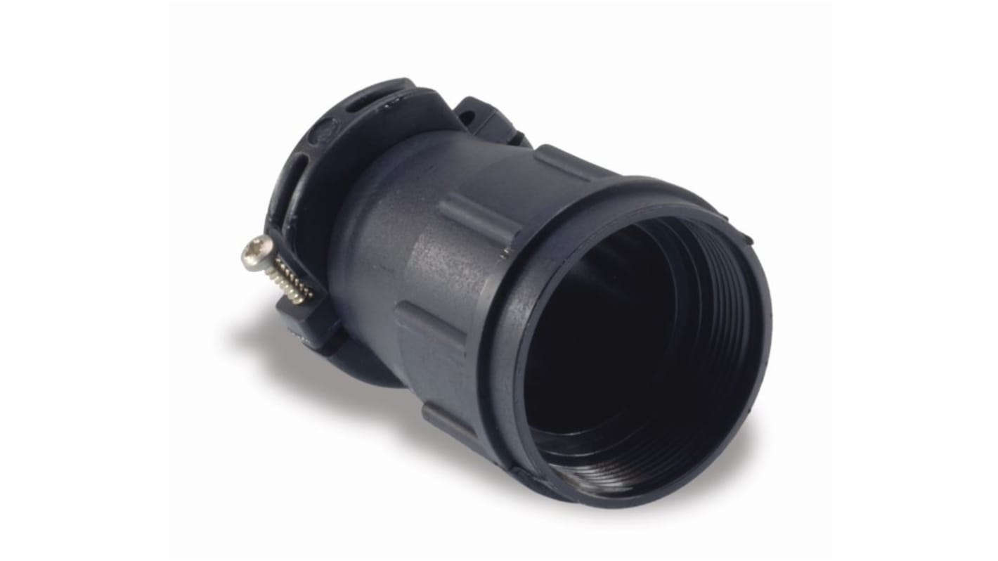 Junta Negro ITT Cannon de Plástico, tamaño de conector 12mm, para usar con Conectores circulares TNM