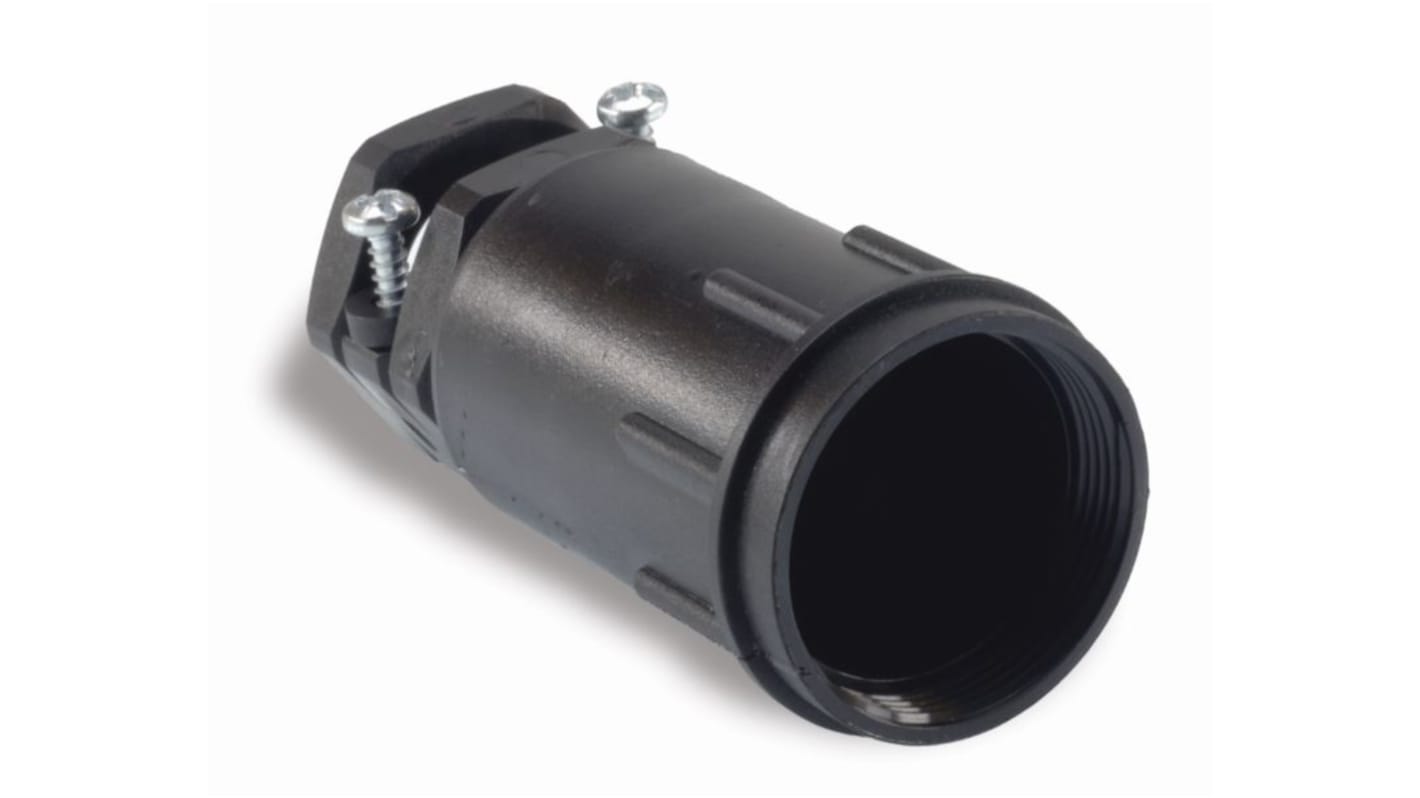 Junta Negro ITT Cannon de Nylon, poliamida, tamaño de conector 24mm, para usar con Conectores circulares Ringlock