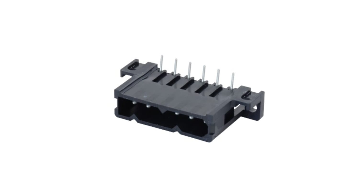 Conector macho para PCB ITT Cannon serie Trident de 3 vías