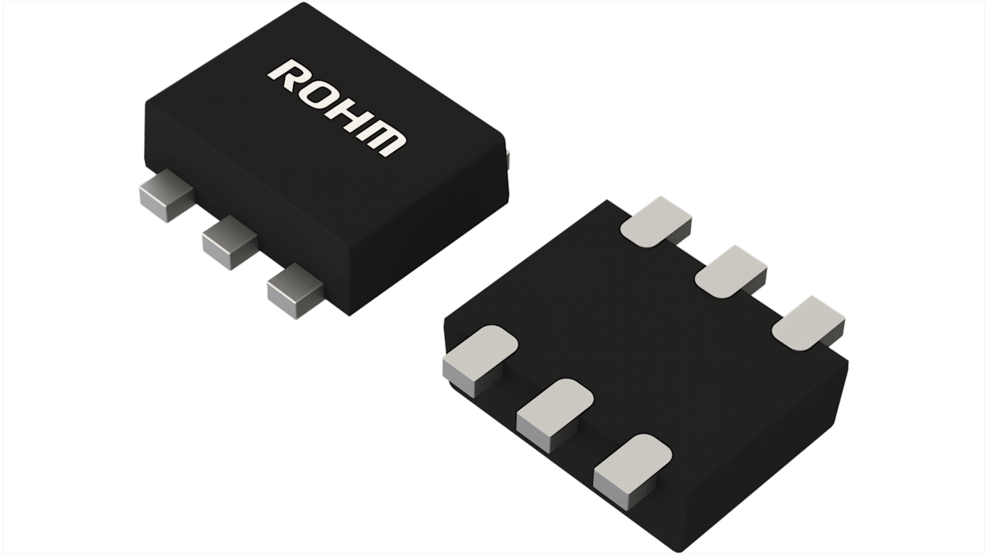 ROHM EMB52T2R Dual PNP/PNP Digital Transistor, 100 mA, -50 V, 6-Pin SOT-563