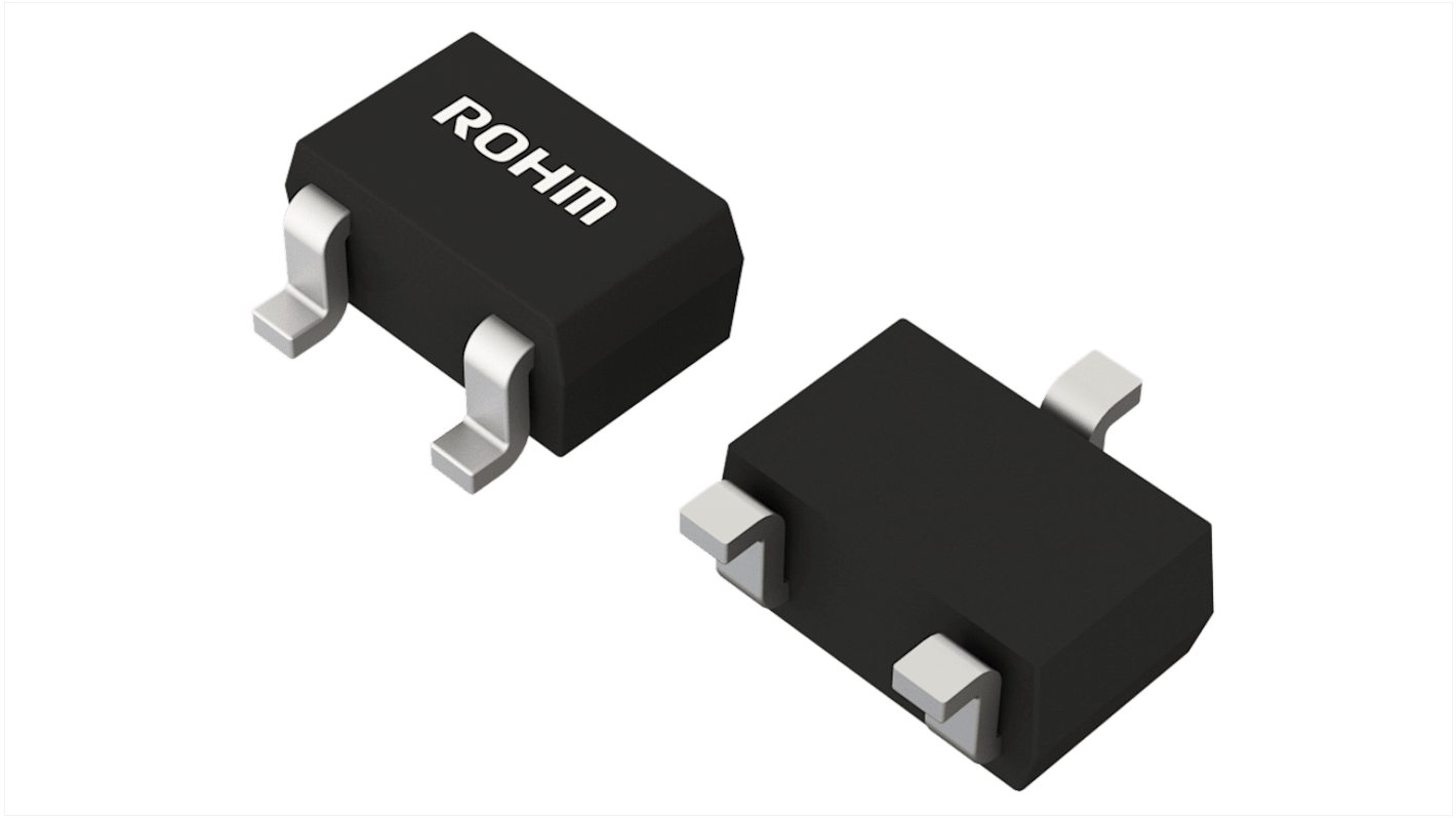ROHM 25V 700mA, Schottky Diode, 3-Pin SOT-323 RB461FMFHT106