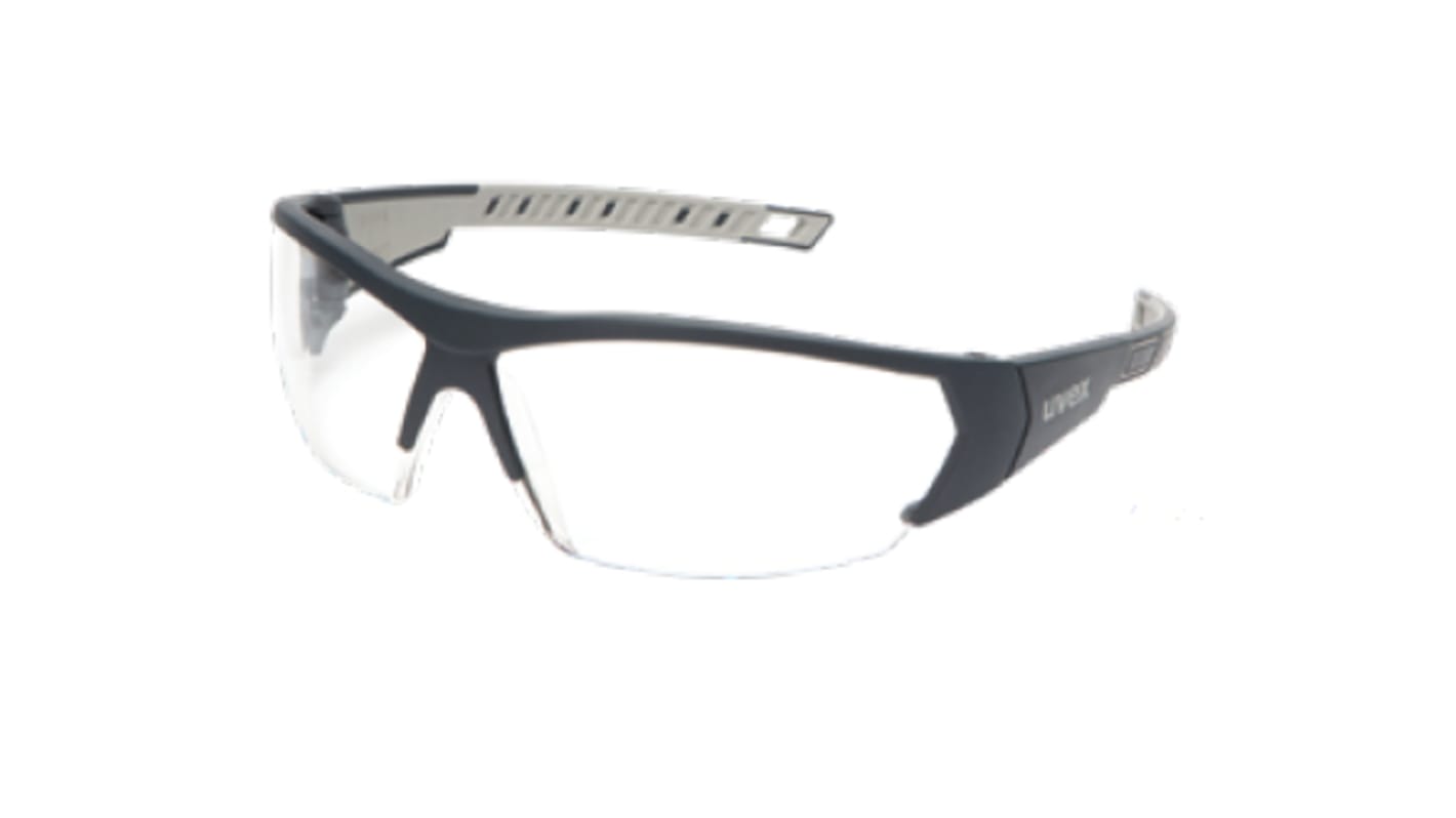 Uvex i-works Safety Spectacles, Clear, Vented