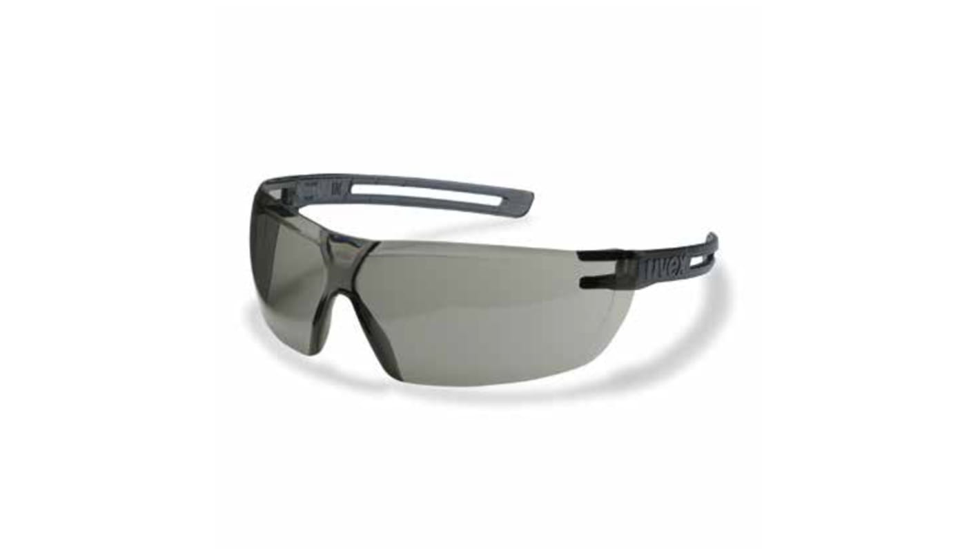 Gafas de seguridad Uvex uvex x-fit, color de lente Gris, protección UV