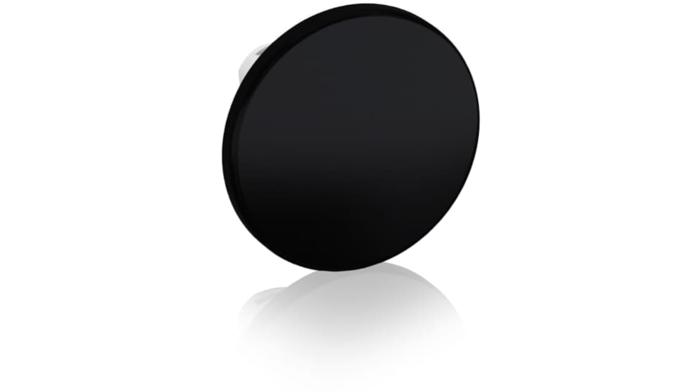 Cabezal de pulsador ABB serie MPM2, Ø 22.5mm, de color Negro, Redondo, Momentáneo