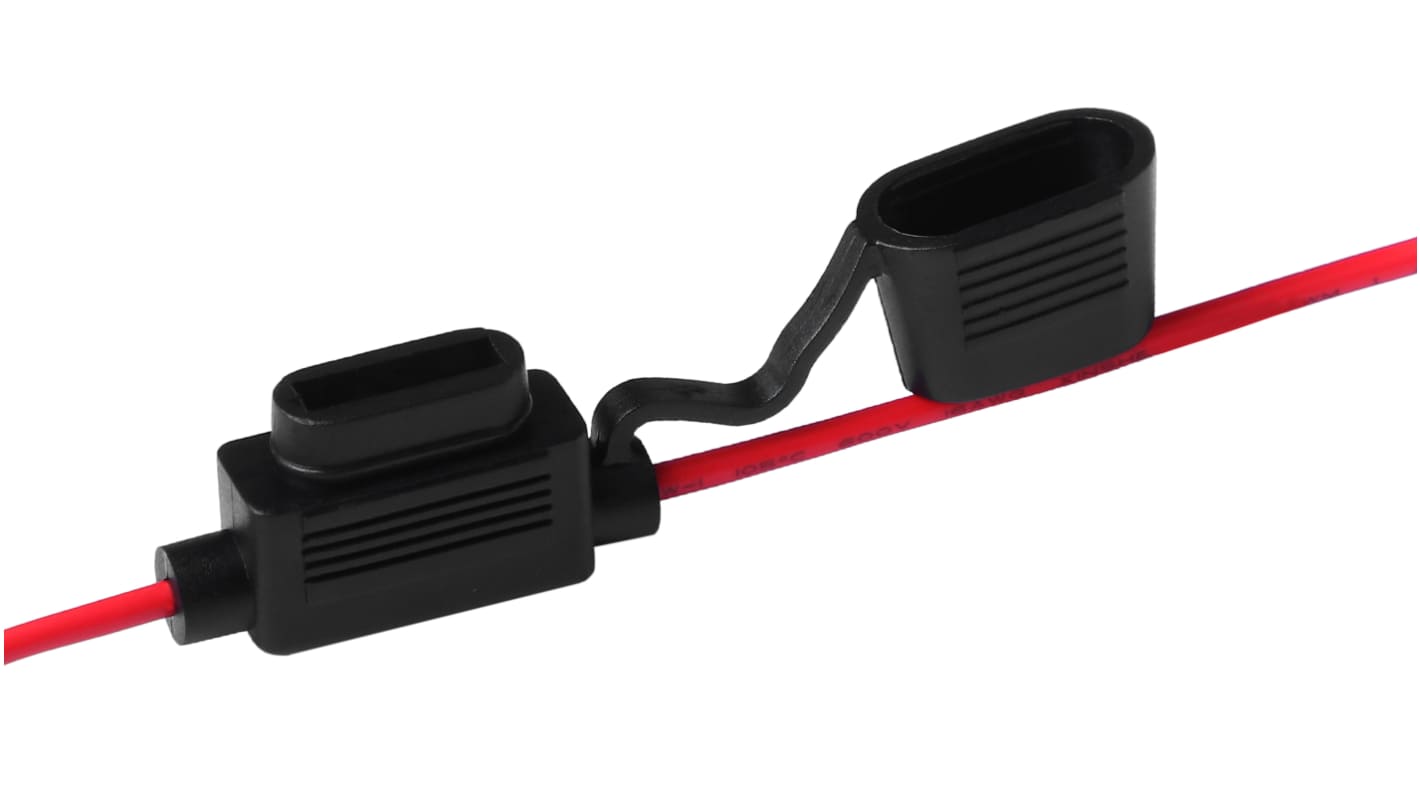 RS PRO 30A Inline Fuse Holder for ATO/ATC 19x18.6mm Fuse, 32V dc RS