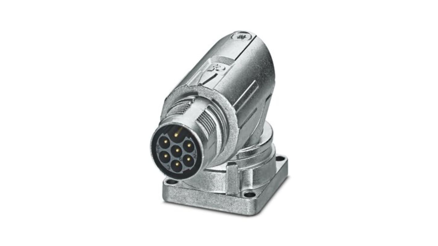 Phoenix Contact Circular Connector, 7 Contacts, Front Mount, M17 Connector, Plug, Male, IP66, IP68, M17 PRO Series