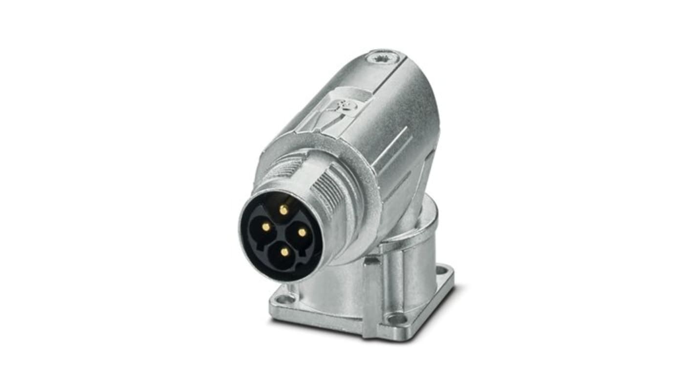 Phoenix Contact Circular Connector, 4 Contacts, Front Mount, M17 Connector, Plug, Male, IP66, IP68, M17 PRO Series