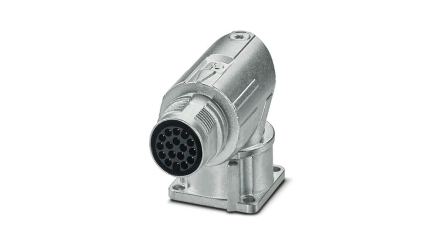 Phoenix Contact Circular Connector, 17 Contacts, Front Mount, M17 Connector, Plug, Male, IP66, IP68, M17 PRO Series